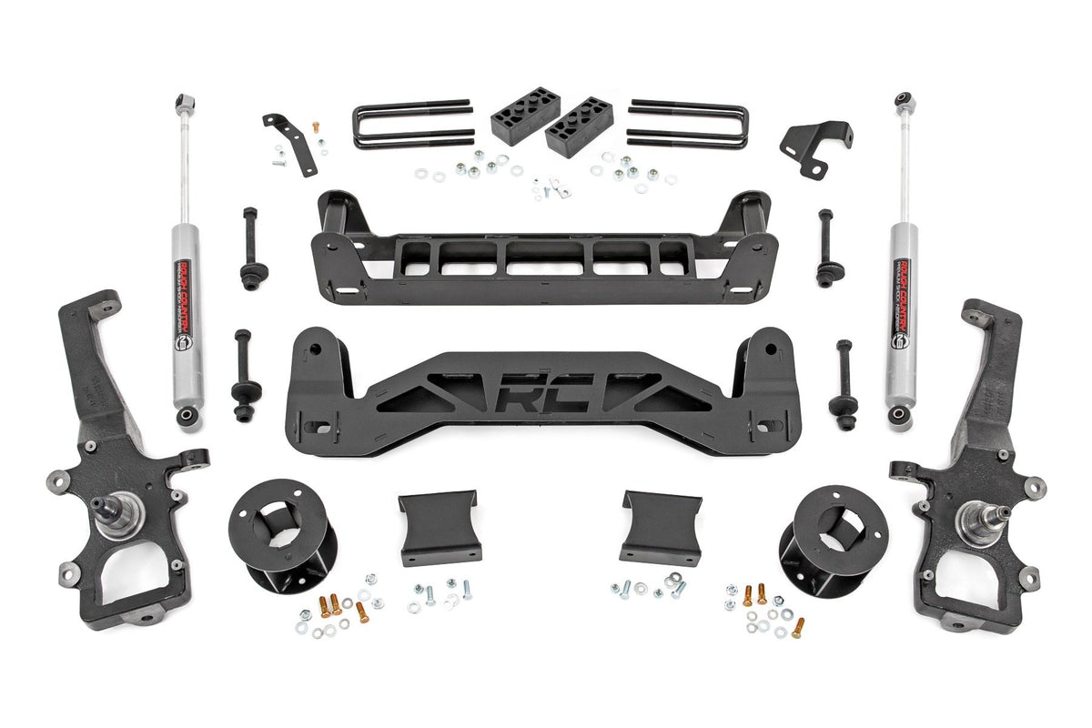 04-08 Ford F-150 2WD 4 Inch Lift Kit - Rough Country