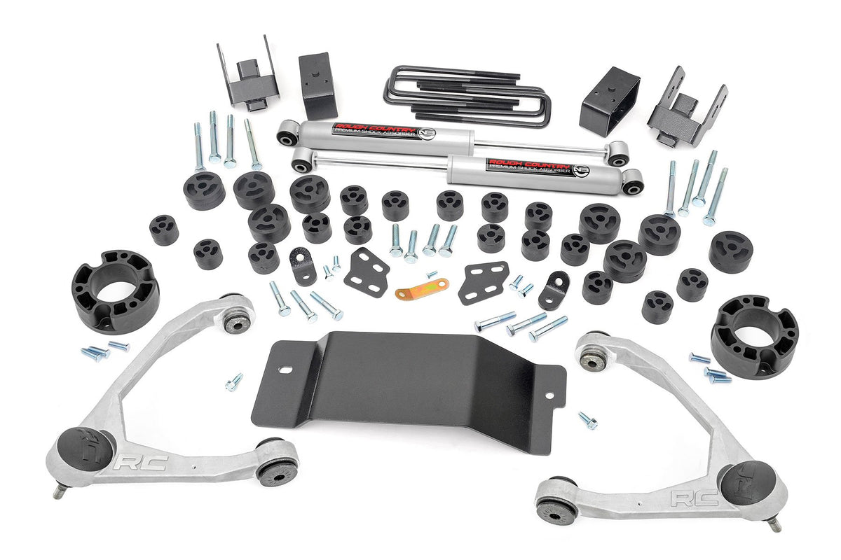 07-13 Chevy/GMC 1500 4WD 4.75 Inch Lift Kit - Rough Country