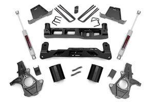 07-13 Chevy Silverado & GMC Sierra 1500 2WD 7.5 Inch Lift Kit - Rough Country