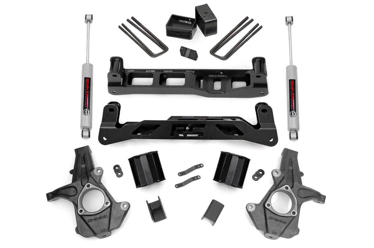 14-17 Chevy/GMC 1500 2WD 5 Inch Lift Kit - Rough Country