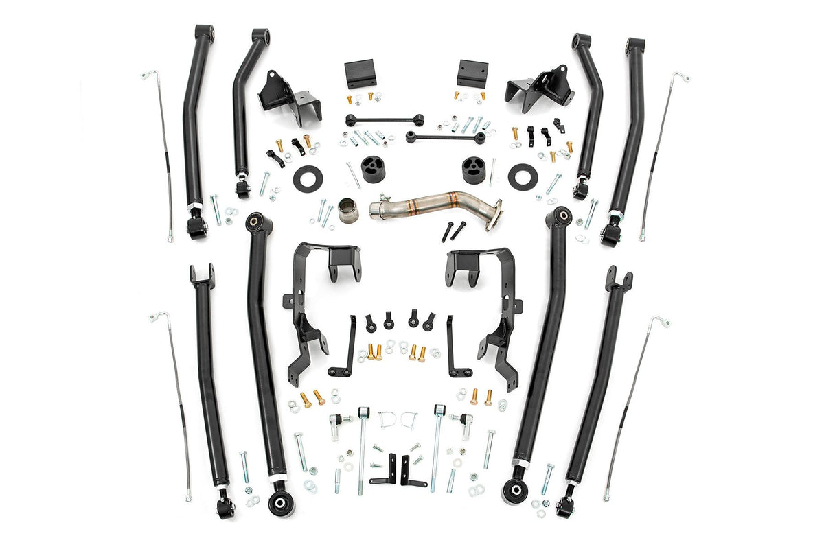 07-18 Jeep Wrangler JK/07-18 Wrangler Unlimited Long Arm Upgrade Kit - Rough Country