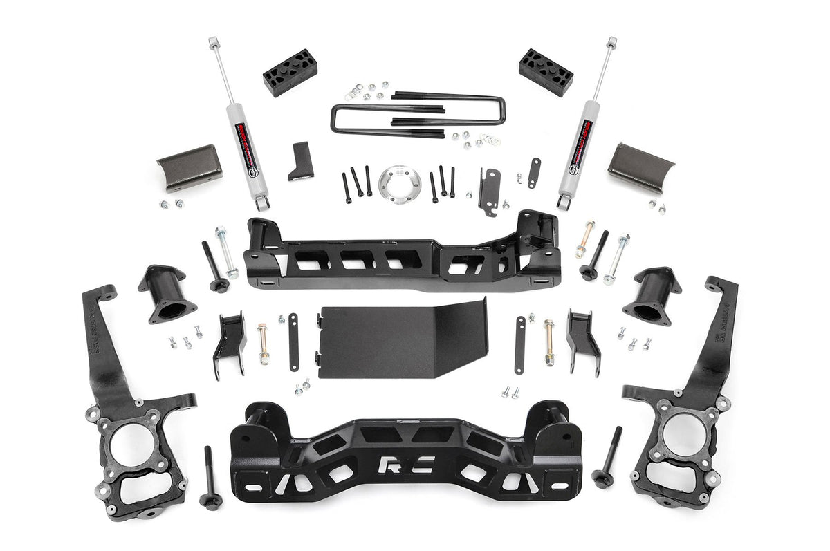 09-10 Ford F-150 4WD 4 Inch Lift Kit - Rough Country