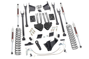 11-14 Ford F-250 Super Duty 4WD 6 Inch Lift Kit | 4 Link - Rough Country