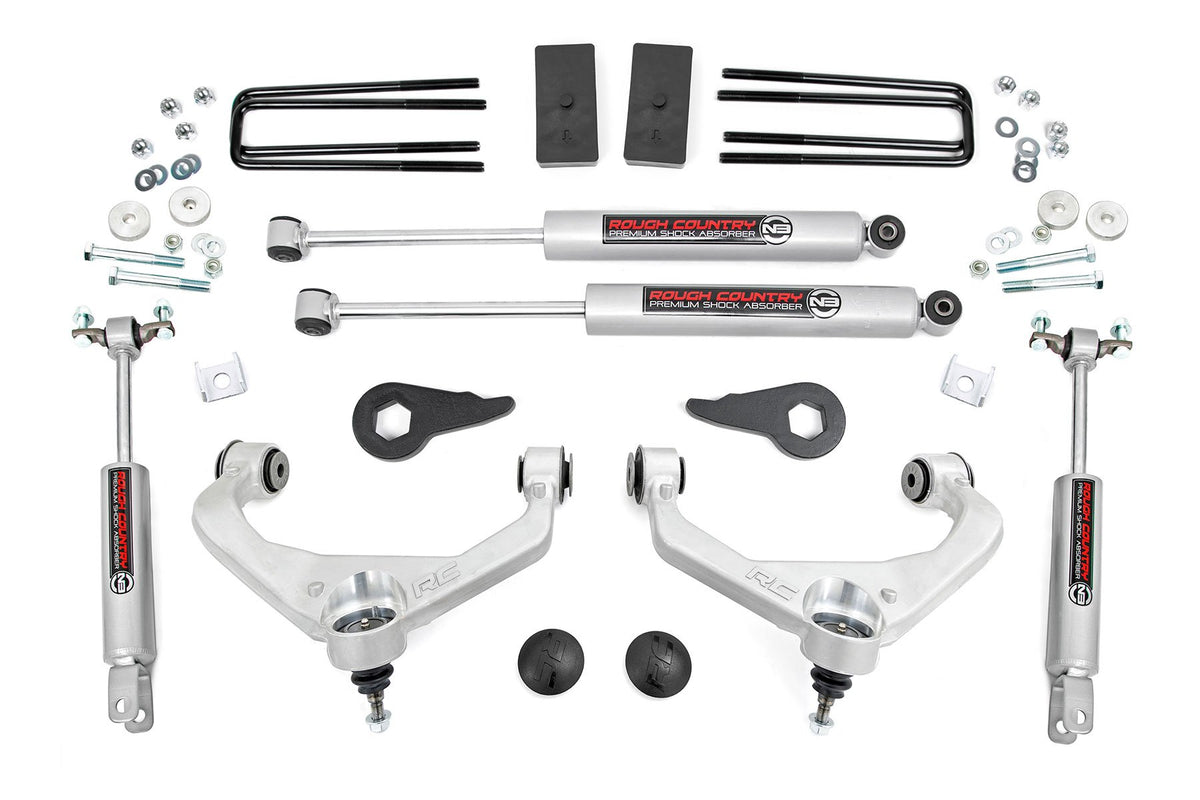 11-19 Chevy/GMC 2500HD/3500HD 2WD/4WD 3.5 Inch Lift Kit - Rough Country