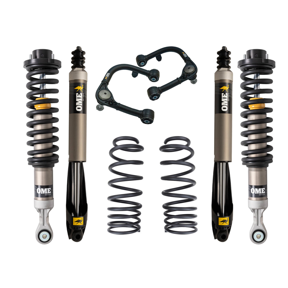 Old Man Emu 24-UP Toyota Tacoma MT64 w/ Upper Control Arms 3"/2" Medium Front/Extra Heavy Rear Load Lift Kit