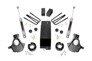 14-18 & Classic Chevy/GMC 1500 3.5 Inch Lift Kit | Alum/Stamp Steel LCA - Rough Country