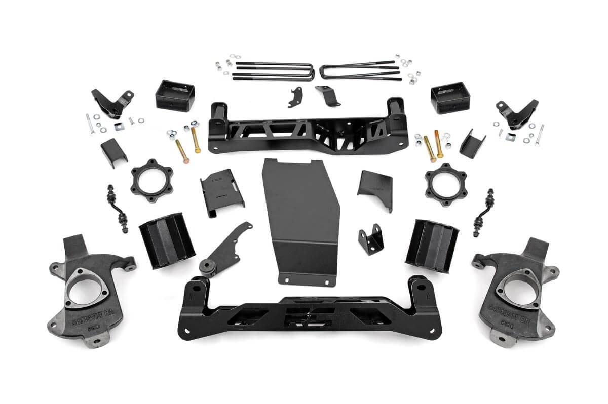 14-18 GMC Sierra 1500 Denali 4WD 5 Inch Lift Kit | Magneride - Rough Country