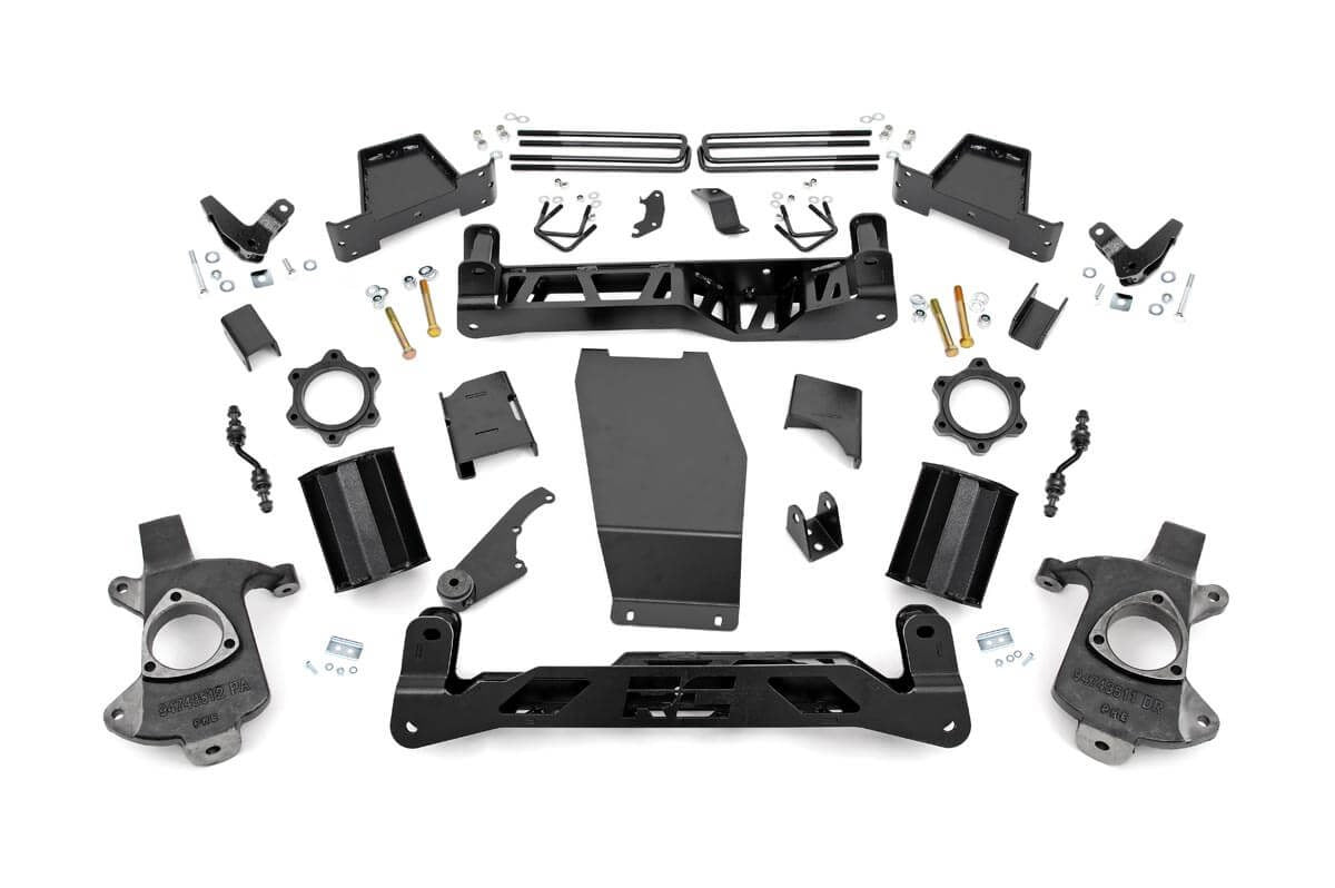 14-16 GMC Sierra 1500 Denali 4WD 7 Inch Lift Kit | Magneride - Rough Country