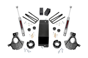 14-18 & Classic Chevy/GMC 1500 3.5 Inch Lift Kit | Alum/Stamp Steel LCA - Rough Country