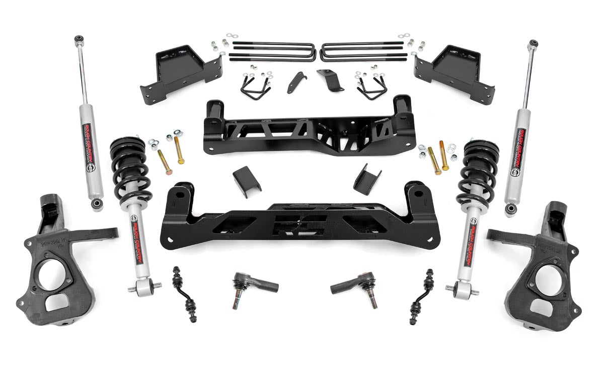 14-18 & Classic Chevy/GMC 1500 2WD 7 Inch Lift Kit - Rough Country