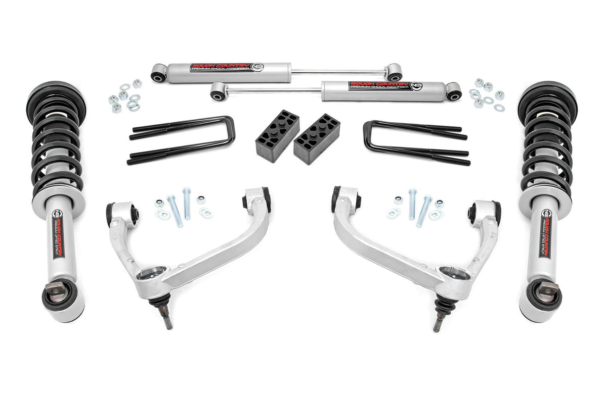 14-20 Ford F-150 4WD 3 Inch Lift Kit - Rough Country