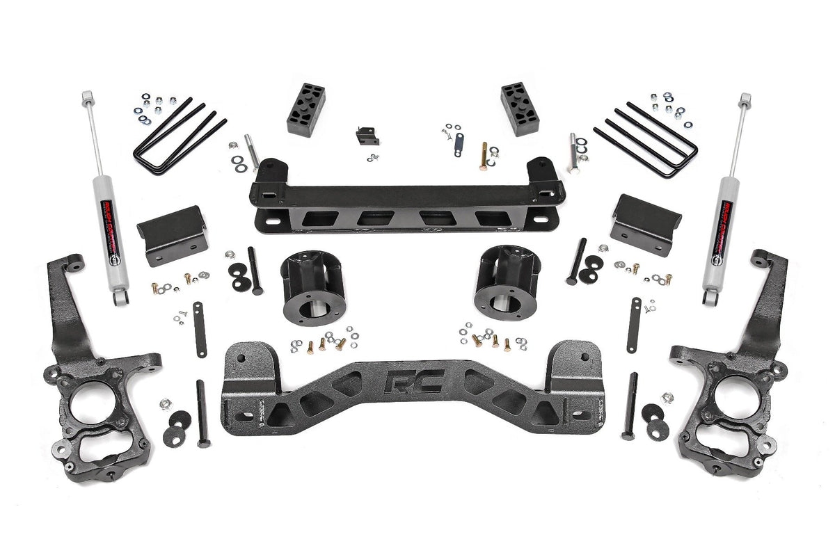 15-20 Ford F-150 2WD 4 Inch Lift Kit - Rough Country