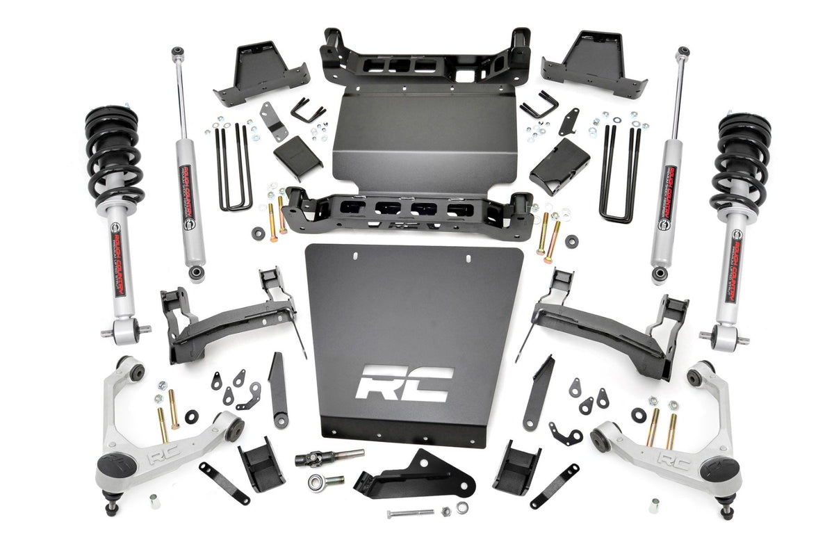 16-18 Chevy/GMC 1500 7 Inch Stamped Steel LCA Lift Kit | Bracket - Rough Country