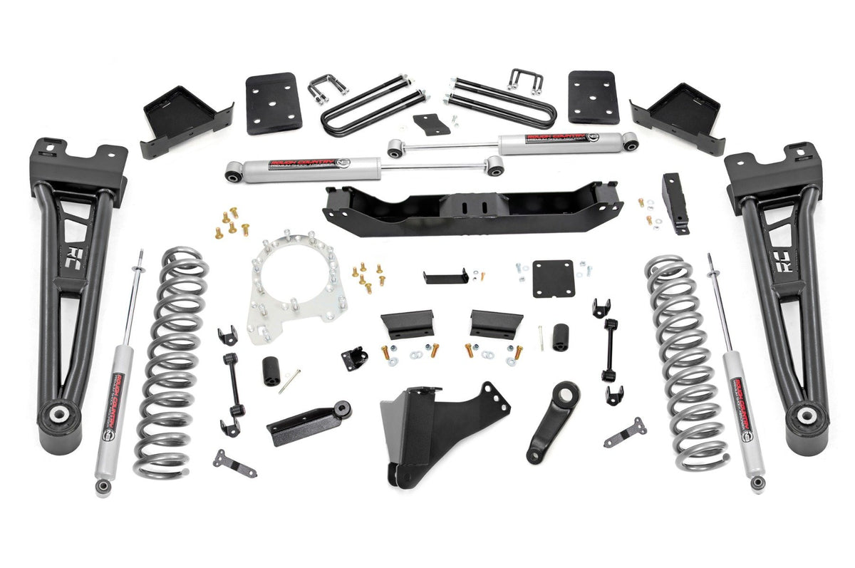 17-22 Ford F-250/F-350 Super Duty 4WD 6 Inch Lift Kit | Radius Arm - Rough Country