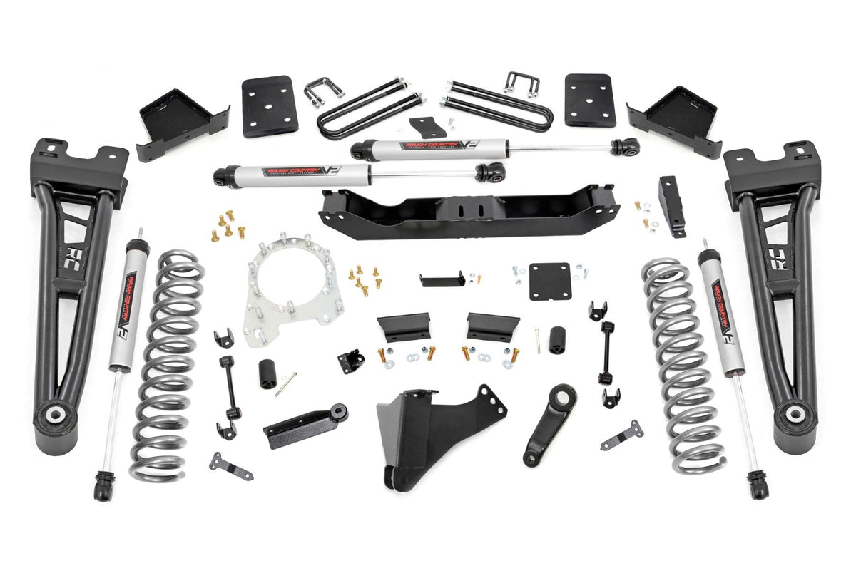 17-22 Ford F-250/F-350 Super Duty 4WD 6 Inch Lift Kit | Radius Arm - Rough Country