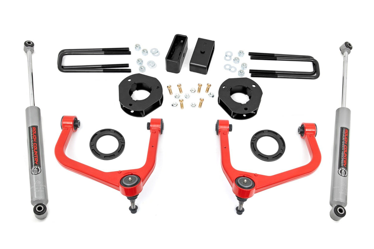 19-25 GMC Sierra 1500 2WD/4WD 3.5 Inch Lift Kit - Rough Country