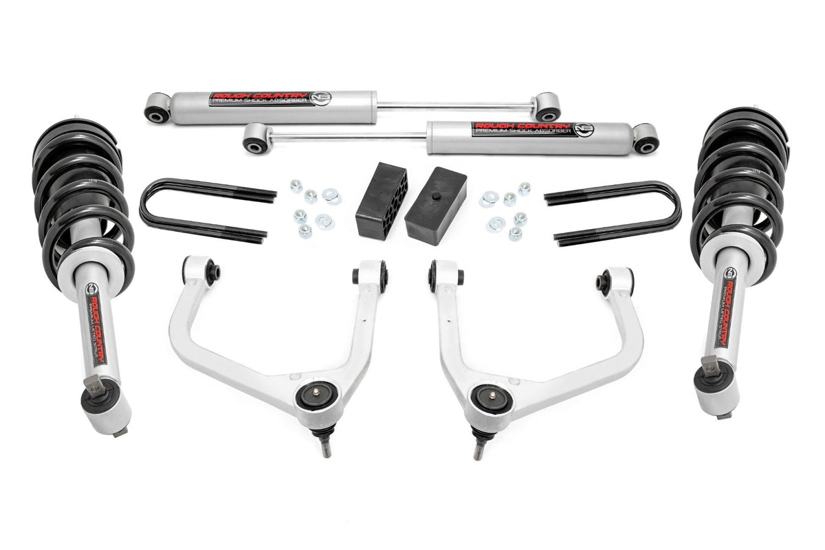 19-25 GMC Sierra 1500 2WD/4WD 3.5 Inch Lift Kit - Rough Country