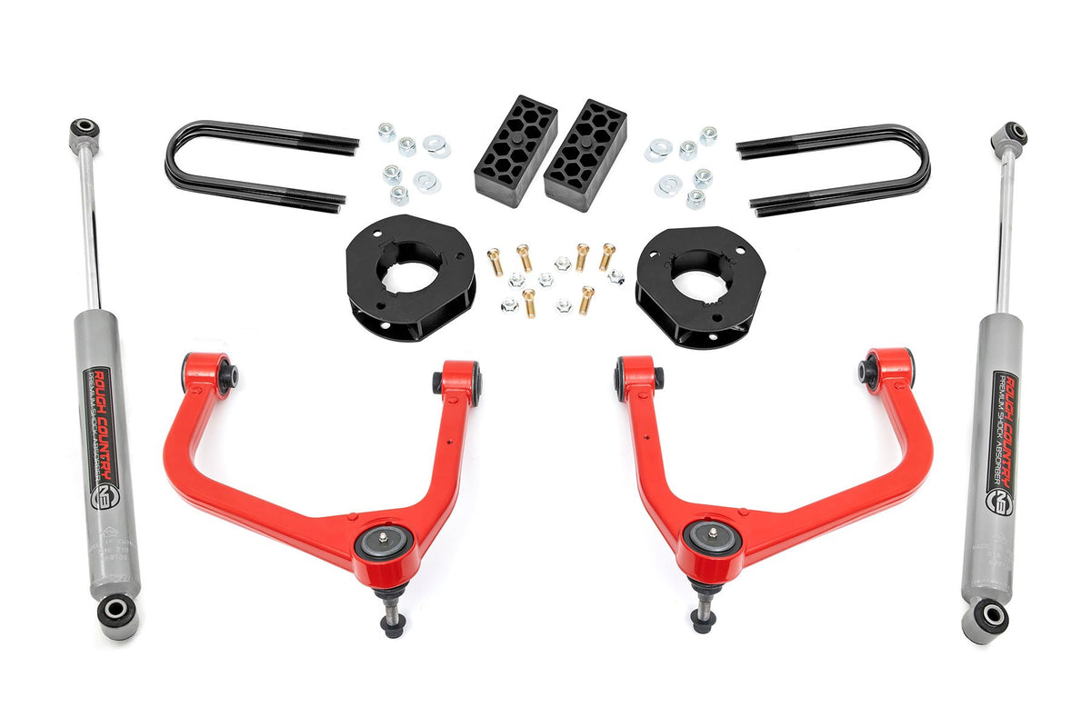 19-24 Chevy Silverado 1500 2WD/4WD 3.5 Inch Lift Kit - Rough Country