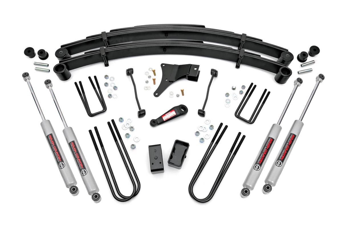 99 Ford F-250/F-350 Super Duty 4WD 6 Inch Lift Kit | Rear Blocks - Rough Country