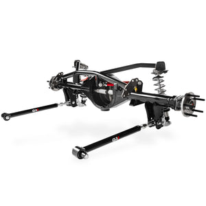 QA1 Four Link and Axle | 1968 Chevrolet Chevy II - Double Adjustable, 170 lb/in Spring, Narrowed 9" Housing