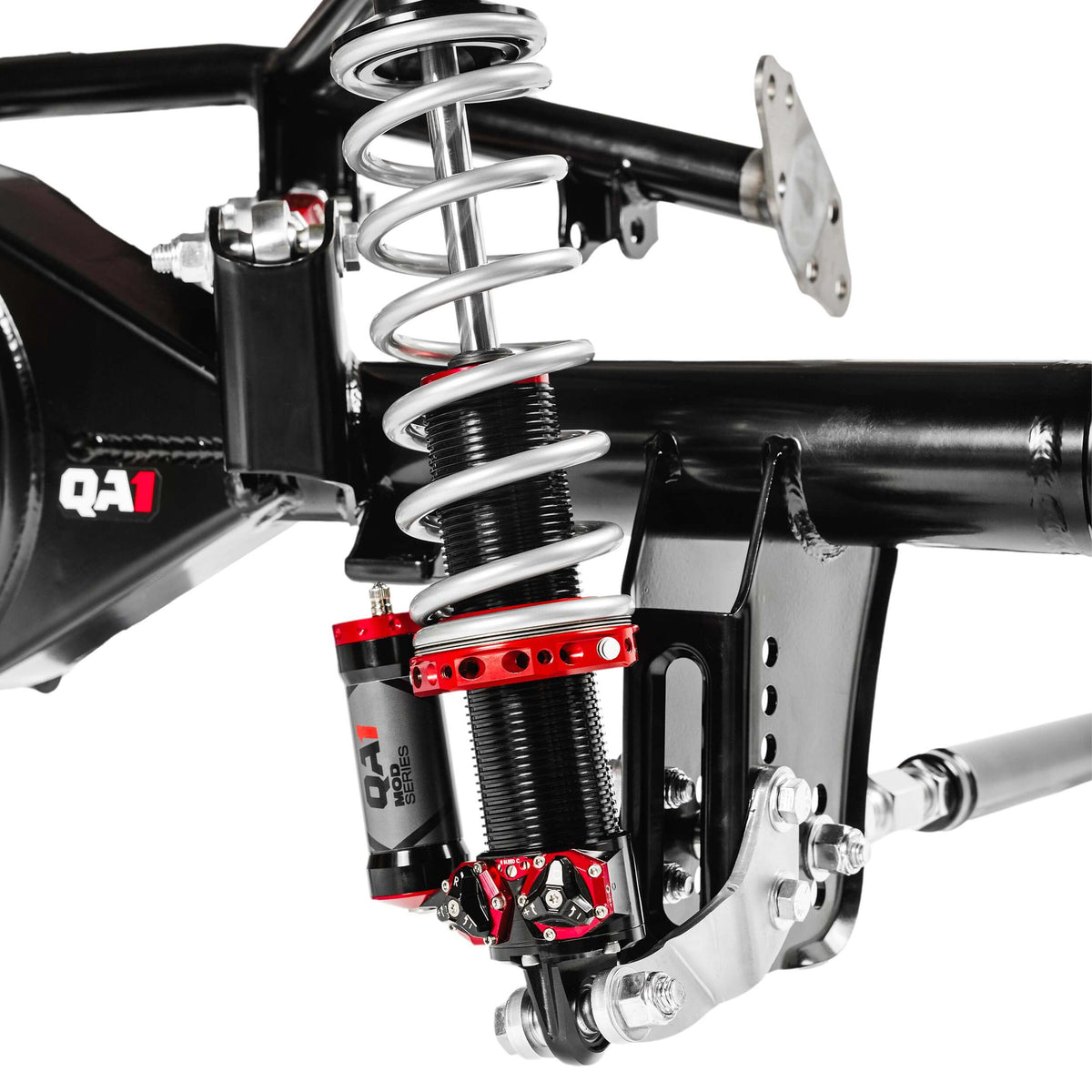 QA1 Four Link and Axle | 1967-1969 Chevrolet Camaro - MOD Series, 170 lb/in Spring, OE Width 9" Housing