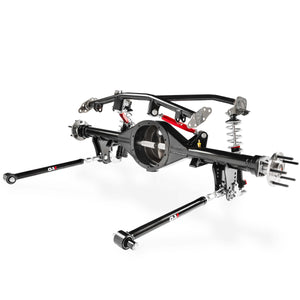 QA1 Four Link and Axle | 1967-1969 Chevrolet Camaro - MOD Series, 170 lb/in Spring, OE Width 9" Housing