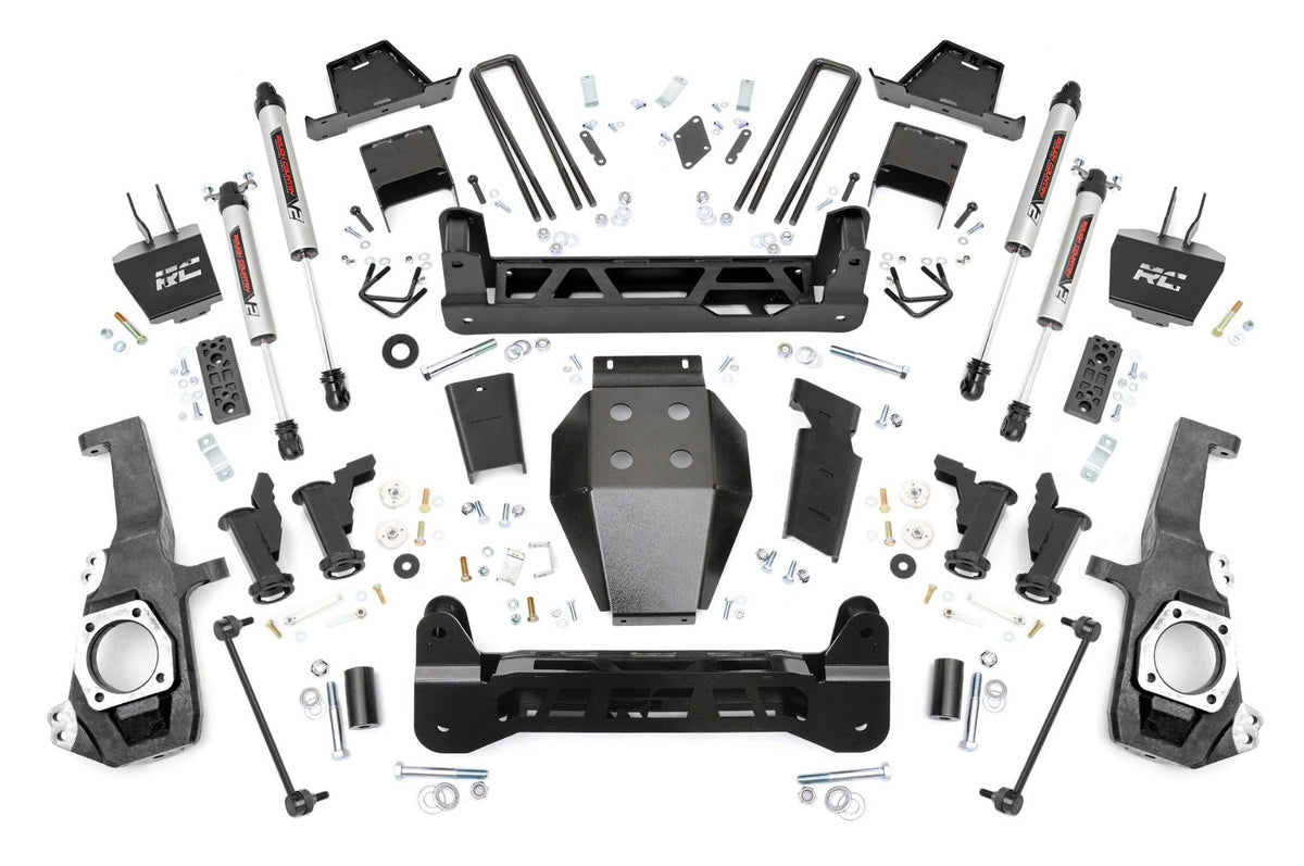 20-26 Chevy/GMC 2500HD/3500HD 7 Inch Lift Kit | Torsion Drop - Rough Country