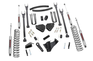 05-07 Ford F-250/F-350 Super Duty 4WD 6 Inch Lift Kit | 4 Link - Rough Country