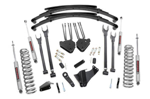 05-07 Ford F-250/F-350 Super Duty 4WD 6 Inch Lift Kit | Rear Springs | 4 Link - Rough Country