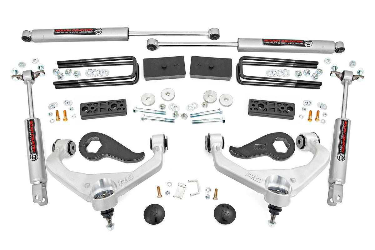 20-26 Chevy/GMC 2500HD/3500HD 2WD/4WD 3 Inch Lift Kit - Rough Country