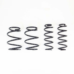 Lowering springs for the 20+ Toyota Corolla Sedan made by RSR lowers around 1" from stock Black spring steel with 3 year warranty.