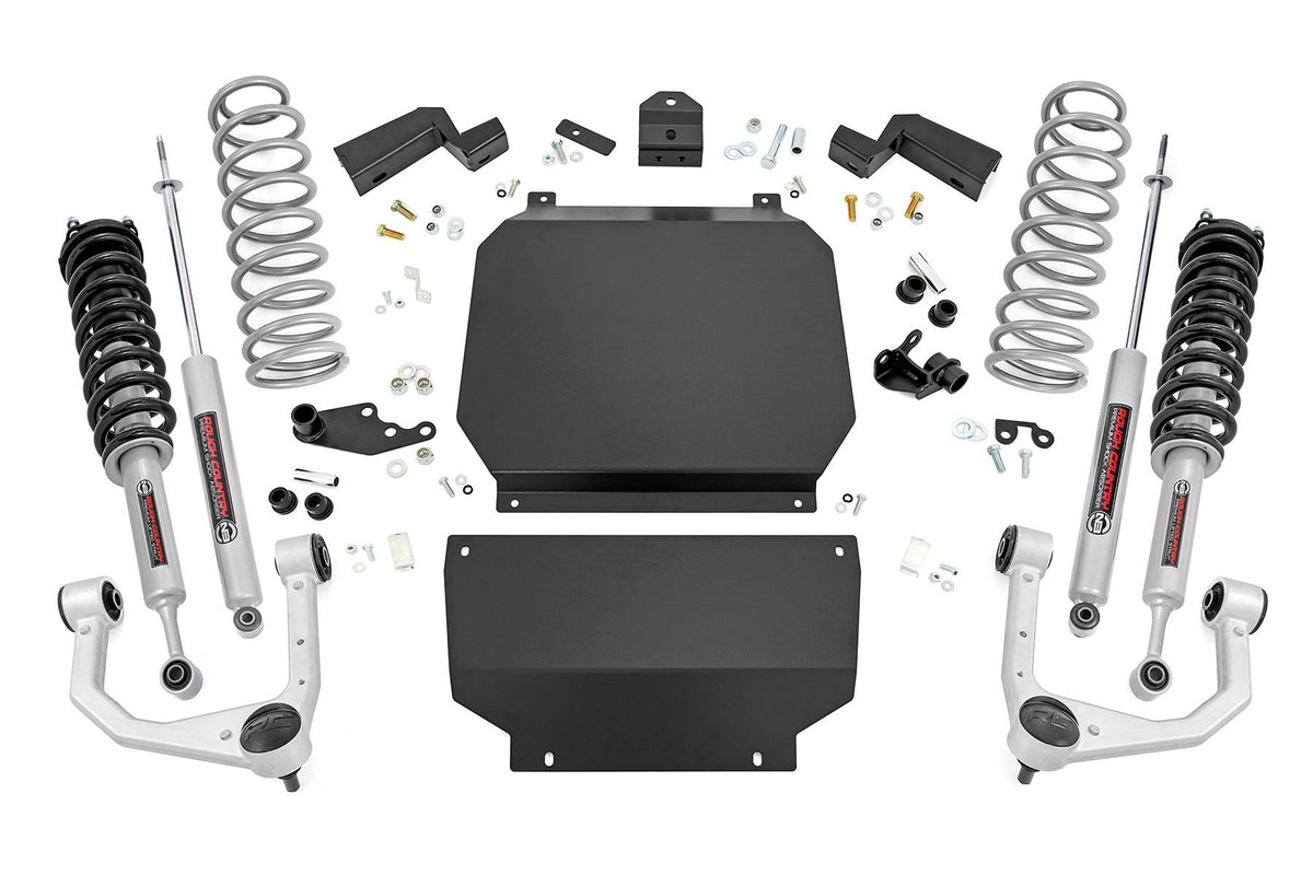 22-26 Toyota Tundra 4WD 3.5 Inch Lift Kit - Rough Country