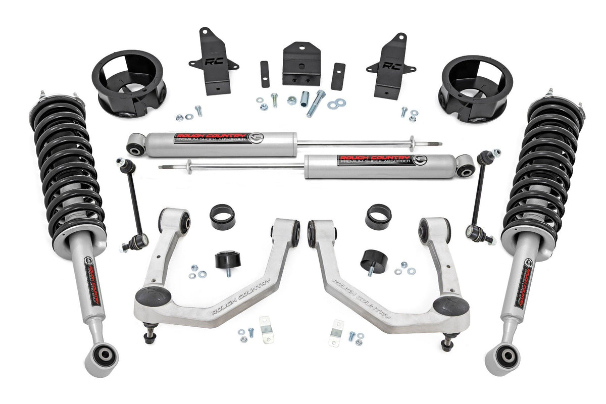 24-25 Toyota Land Cruiser 4WD 3.5 Inch Lift Kit - Rough Country