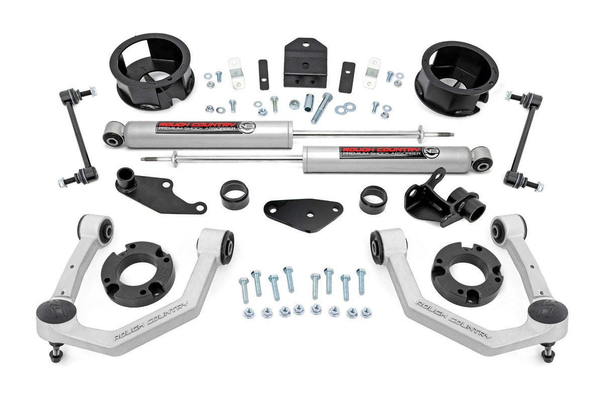 25-26 Toyota 4Runner 4WD 3.5 Inch Lift Kit - Rough Country