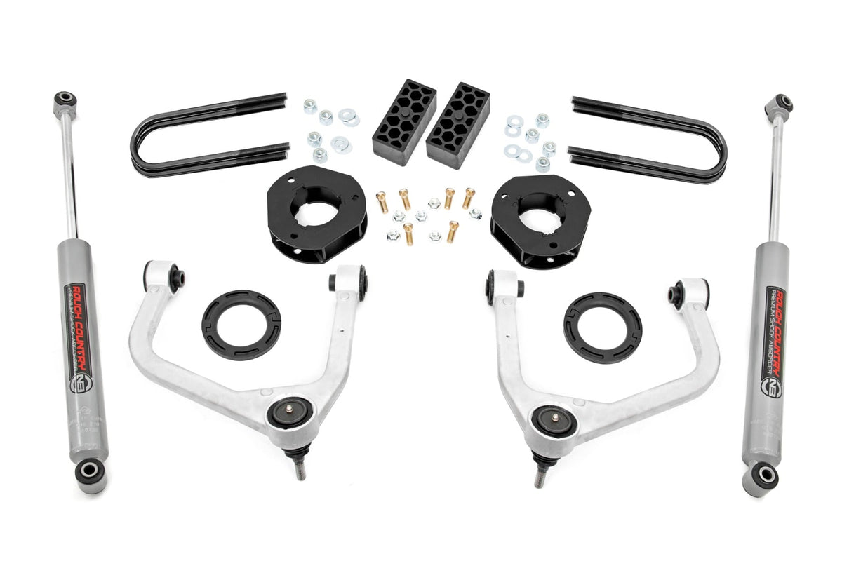 25-26 Chevy Silverado 1500 2WD/4WD 3.5 Inch Lift Kit - Rough Country
