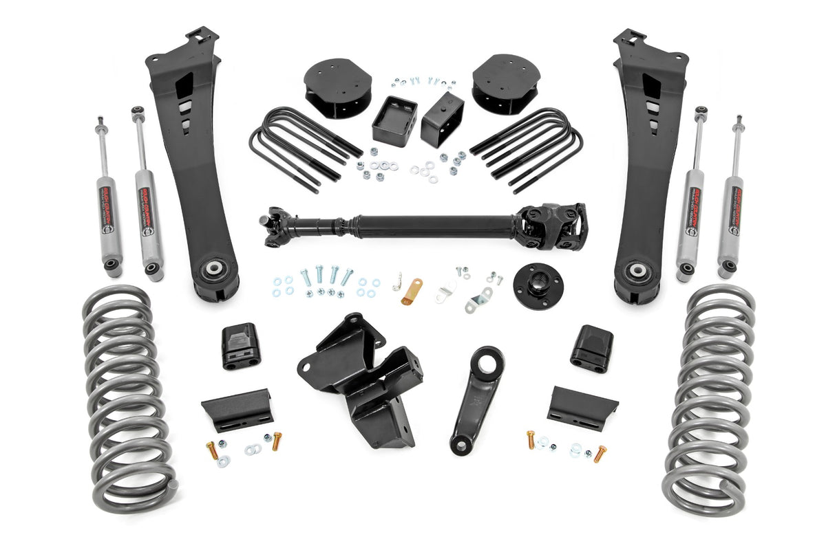 25-26 Ram 3500 4WD 5 Inch Lift Kit | Fr D/S | 10 Bolt T-Case - Rough Country
