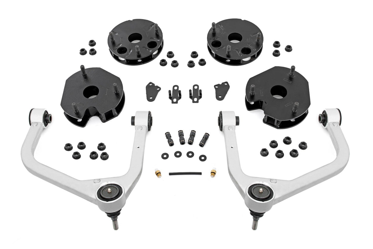 21-26 Chevy Tahoe 4WD 3.5 Inch Lift Kit | OE Air Ride - Rough Country