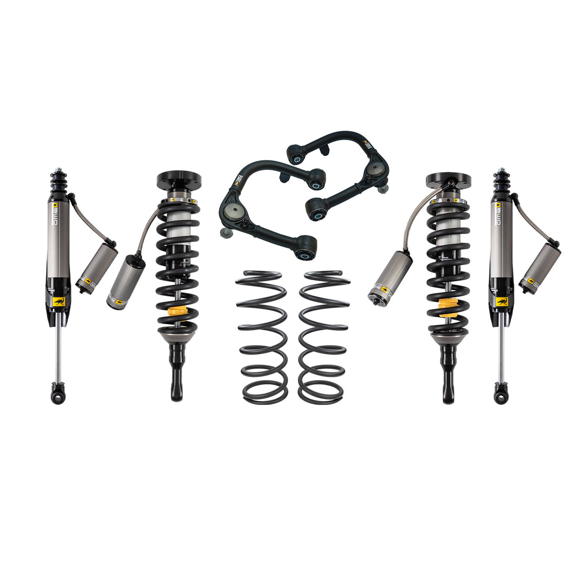 Old Man Emu 24-UP Toyota Land Cruiser BP-51 Bypass w/ Upper Control Arms 3"/2" Medium Rear Load Lift Kit
