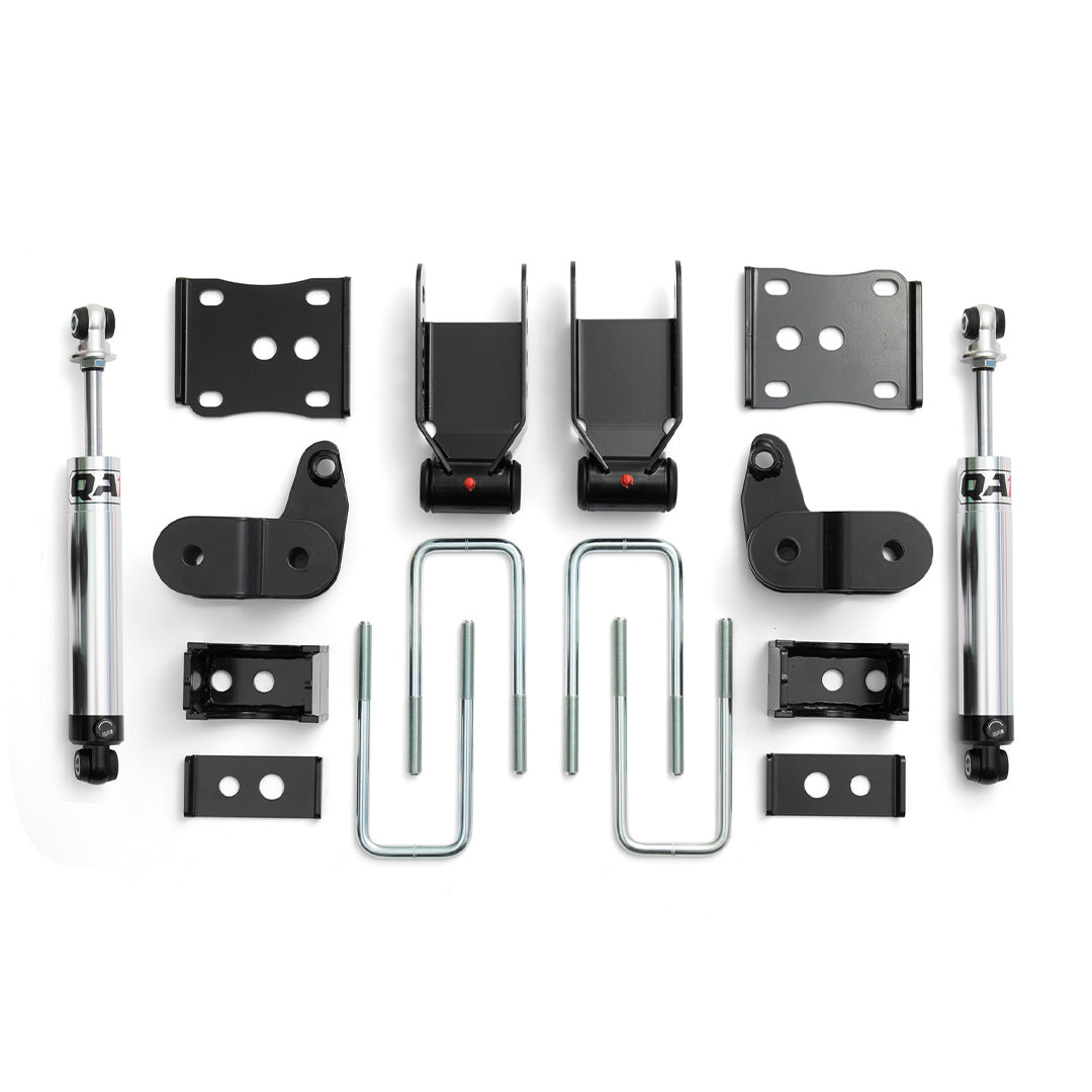 QA1 F150 Flip Kit | 2021-2026 Ford F-150 - Single Adjustable, 3.5-5.5" Drop