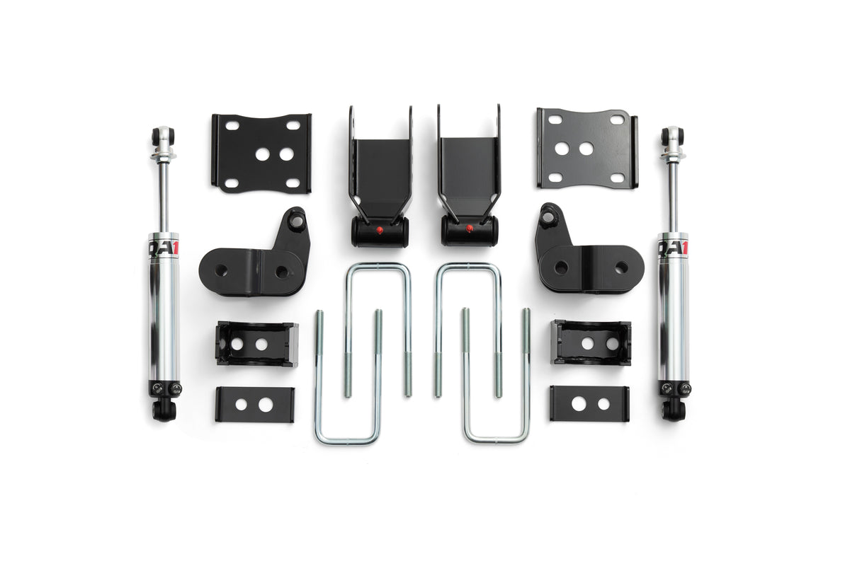 QA1 3/5 Drop F150 4WD | 2015-2020 Ford F-150 - 5"/5" Drop, Double Adjustable, W/ Spindles, 2WD