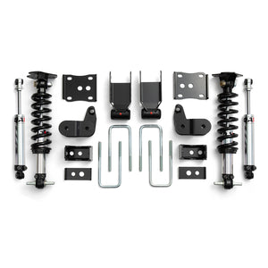 QA1 F-150 Lowering Kit | 2021-2026 Ford F-150 - 3"/5" Drop, Double Adjustable, 2WD, W/ Spindles