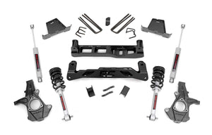 07-13 Chevy Silverado & GMC Sierra 1500 2WD 7.5 Inch Lift Kit - Rough Country