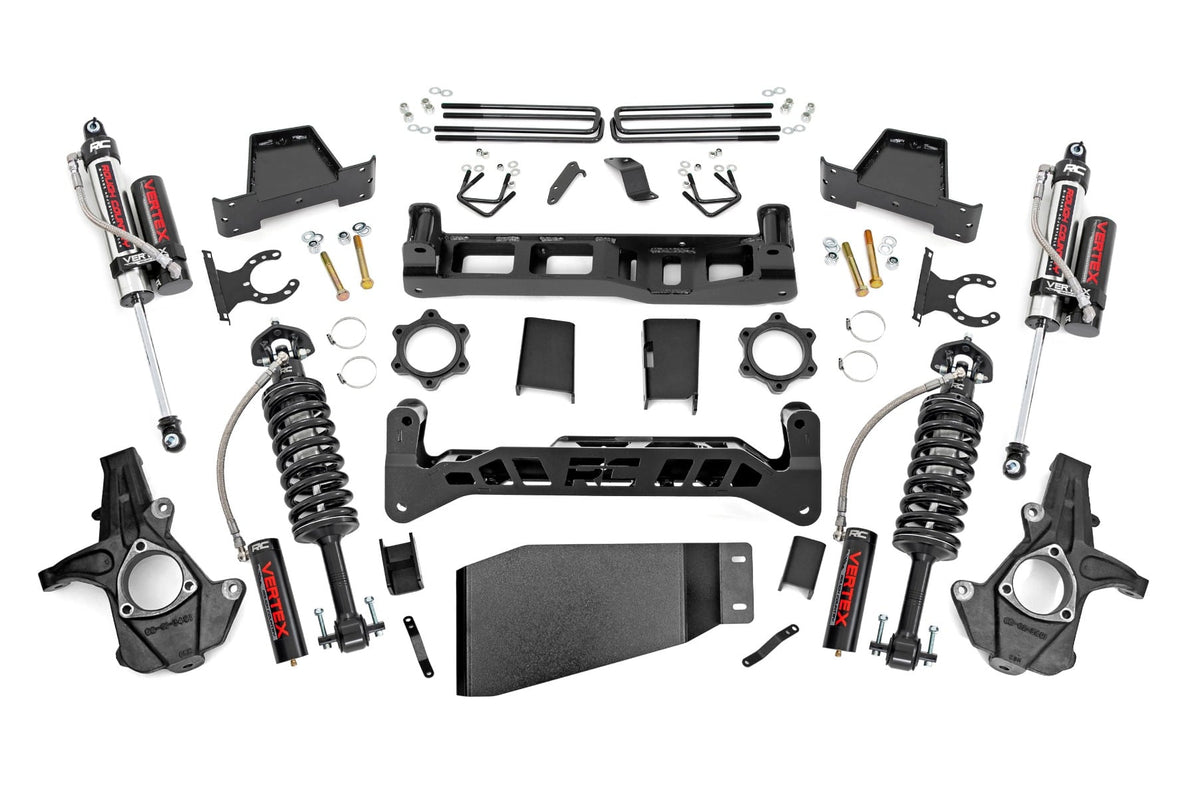 07-13 Chevy Silverado & GMC Sierra 1500 4WD 7.5 Inch Lift Kit - Rough Country