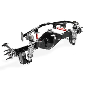 QA1 Four Link and Axle | 1970-1981 Chevrolet Camaro - Double Adjustable, 170 lb/in Spring, Narrowed 9" Housing