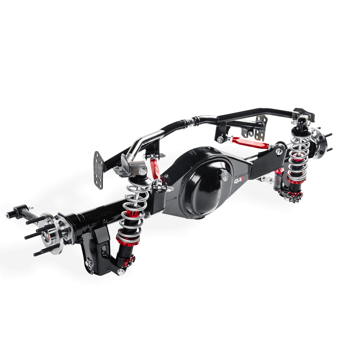 QA1 Four Link and Axle | 1970-1981 Chevrolet Camaro - MOD Series, 170 lb/in Spring, Narrowed 9" Housing