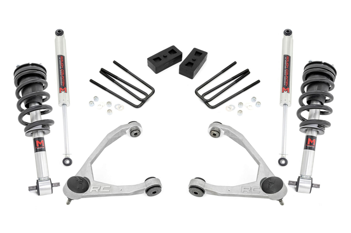 07-16 Chevy/GMC 1500 RWD 3.5 Inch Lift Kit - Rough Country