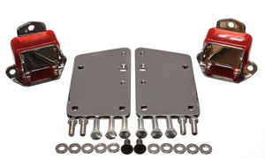 64-81 Chevrolet Models Energy Suspension Incl. PN 3.1118 Tall And Narrow Mount GM LS Series Motor Mount Conversion Kit