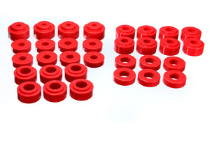 64-72 Chevrolet Chevelle Energy Suspension w / Radiator Support Bushings Body Mount Set