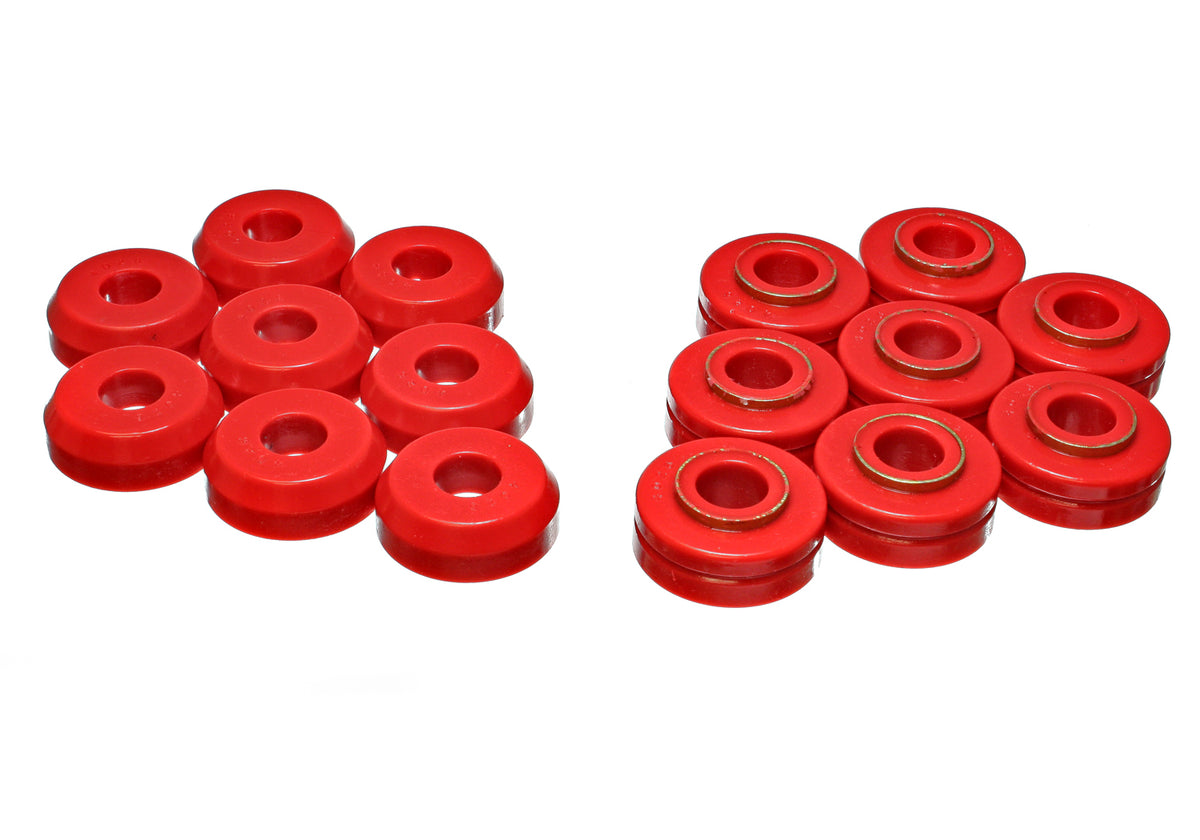 66-77 Ford Bronco Energy Suspension 16 pc. Body Cab Mount Set