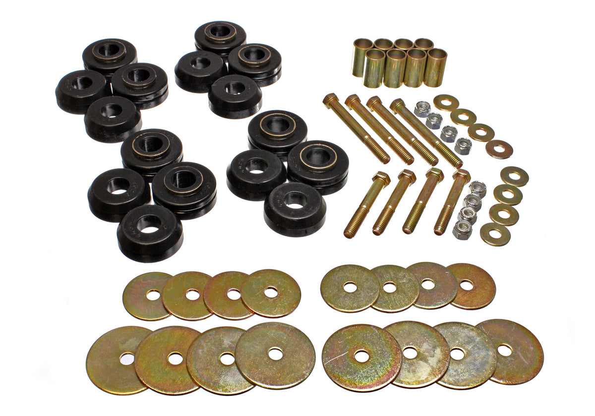 66-77 Ford Bronco Energy Suspension 64 pc. Body Cab Mount Set